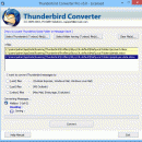 Thunderbird to Eudora Converter screenshot