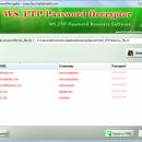 WS_FTP Password Decryptor screenshot