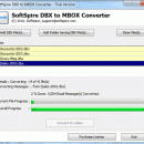 Converting DBX to MBOX screenshot