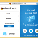 SysInfoTools Hotmail Backup Tool screenshot