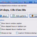 Windows Elapsed Running Time screenshot