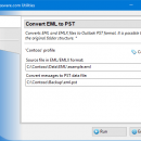 Convert EML to PST for Outlook screenshot