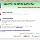 Wise PDF to Office Converter screenshot