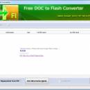 Gunsoft Free Doc to Flash Converter screenshot