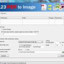 Free 123 PDF to Image Converter screenshot