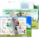 Green Style theme for Page Turning Book Design screenshot