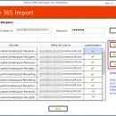 SysTools Office 365 Import screenshot