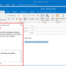 Canned Responder for Outlook screenshot