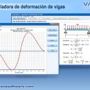 Calculadora de deformacion de vigas screenshot