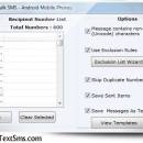 Android Mobile Text SMS screenshot