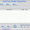FairStars Audio Converter screenshot