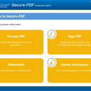 Secure-PDF screenshot