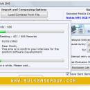 Bulk SMS from PC screenshot