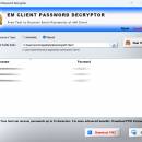 Emclient Password Decryptor screenshot