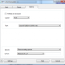 DBF to XLS (Excel) Converter screenshot