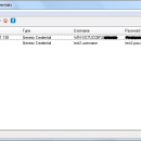 SterJo Windows Credentials screenshot
