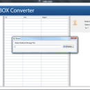 GainTools MSG to MBOX Converter screenshot