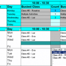 Create Student Class Schedules screenshot