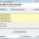 Convert MSG to Word screenshot