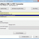 Import multiple EML to PST screenshot