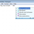 Typing Assistant screenshot