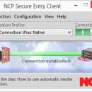 NCP Secure Entry Windows Client screenshot