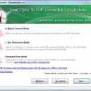 FlipPageMaker Free DjVu to PDF screenshot