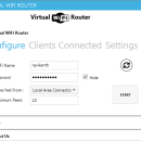 Virtual WiFi Router screenshot