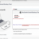 MacSonik Gmail Email Backup Tool screenshot