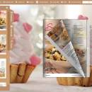 Delicious Cake Page Flipping Themes screenshot