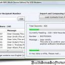 Modem SMS Software screenshot