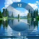 Lake Clock Screensaver screenshot