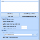 Remove Quotes From Multiple Text Files Software screenshot