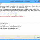 Convert Eudora Address Book to Outlook screenshot