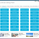 Ultimate Settings Panel screenshot