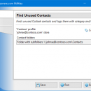 Find Unused Contacts screenshot