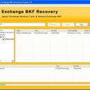 Exchange BKF Recovery screenshot