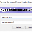 Remote Computer Description Updater screenshot