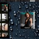 Flash flip book theme of Rain screenshot