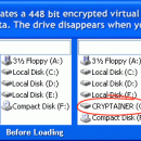 Cryptainer USB Encryption Software screenshot