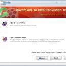Boxoft AVI to MP4 Converter (freeware) screenshot