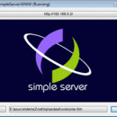 AnalogX SimpleServer:WWW screenshot