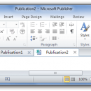 Tabs for Publisher screenshot