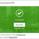 Avast SecureLine VPN for Windows screenshot