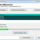 Save MSG as vCard screenshot