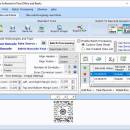 Postal Barcode Printing Application screenshot