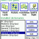 LingvoSoft FlashCards English <-> Spanish for Pocket PC screenshot