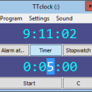 TTclock screenshot