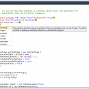 Devart T4 Editor for Visual Studio 2008 screenshot