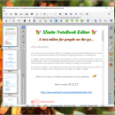 SSuite NoteBook Editor screenshot